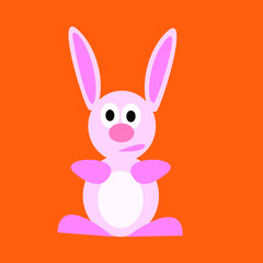 Pink rabbit 