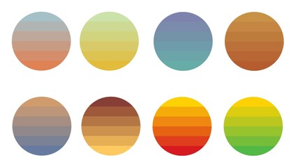 Sunset Background Colors
