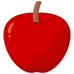 apple flat icon