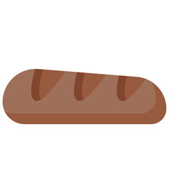 bread flat icon