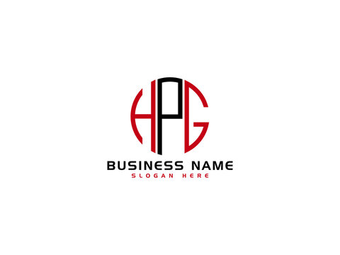 Creative HPG Logo Letter Vector Image Design For Your Business