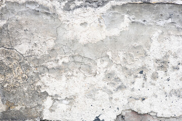 Obraz na płótnie Canvas Cracked and Flakey Concrete Wall Texture