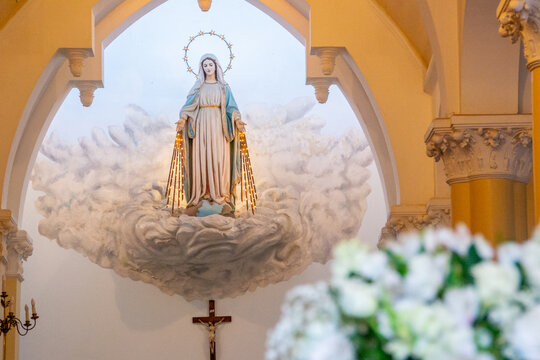 chapel of the church Our Lady of the Graces in Botafogo Rio de Janeiro.