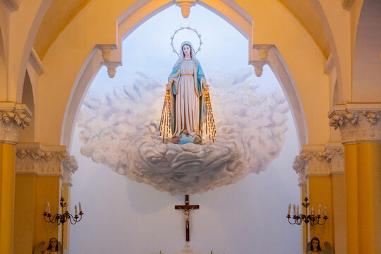 chapel of the church Our Lady of the Graces in Botafogo Rio de Janeiro.