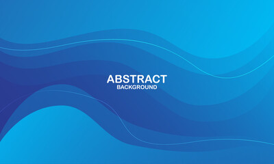 Abstract blue background. Dynamic shapes composition. Eps10 vector