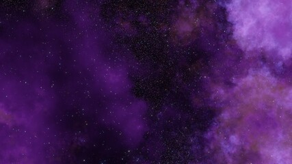 Obraz na płótnie Canvas purple nebula