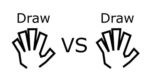 じゃんけんの素材イメージ