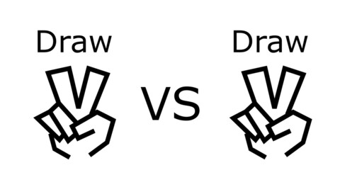 じゃんけんの素材イメージ