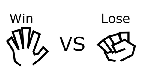 じゃんけんの素材イメージ