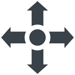 move glyph style icon