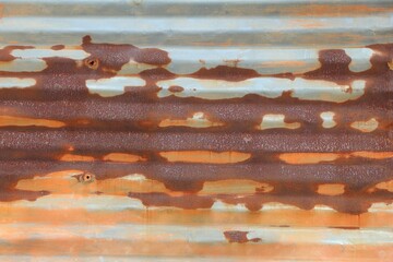 Industrial distressed rusty steel