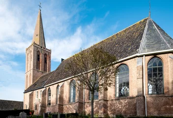 Fotobehang Hemels theater church in Twisk, Noord-Holland Province, The Netherlands © Holland-PhotostockNL
