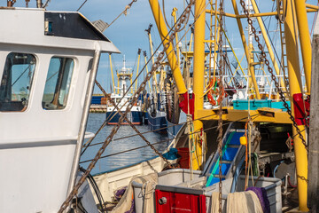 Port of Den Oever, Noord-Holland province, The Netherlands