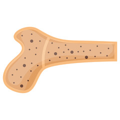 Bone Marrow Concept, Stem Cells Vector color Icon Design, Organ System Symbol, Human Anatomy Sign, Human Body Parts Stock illustration