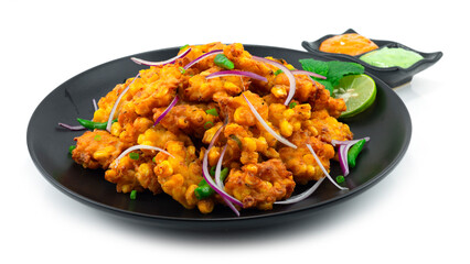 Corn Pakoda Deep Fried Sweet Corn Crunchy