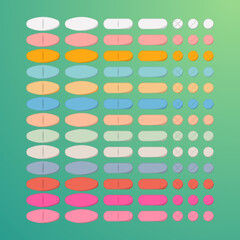 pills medicine vector