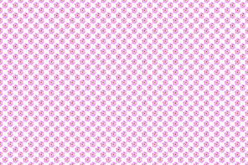 Pattern image of Queen's flower on white background.