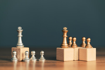 Compare Boss and Leader by King Chess