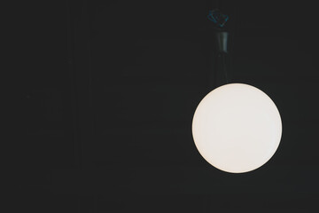 Close up of Illuminated lighting equipment