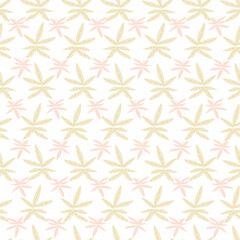 seamless pattern with leaf