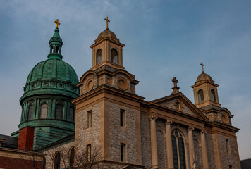 Fototapeta na wymiar Photo of Cathedral of Saint Patrick, Harrisburg, PA USA