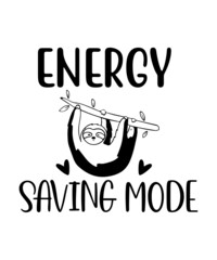 sloth svg tshirt design  