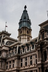 Fototapeta na wymiar Photo of Philadelphia City Hall, Pennsylvania USA