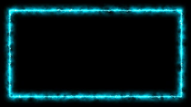 光るフレームアニメーションアルファ付き