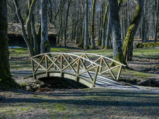 A view of the Apladalen park in Värnamo, Sweden