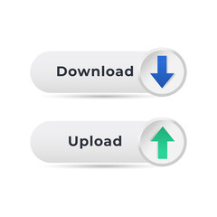 download and upload button icon