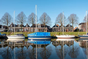 Foto op Aluminium Dokkum, Friesland Province, The Netherlands © Holland-PhotostockNL