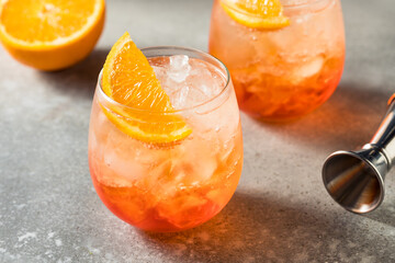 Refreshing Boozy Italian Aperol Spritz Cocktail