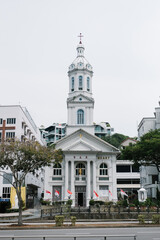 Fototapeta na wymiar church in singapore
