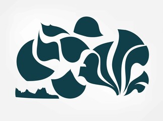 vector abstract set shapes design elements textured