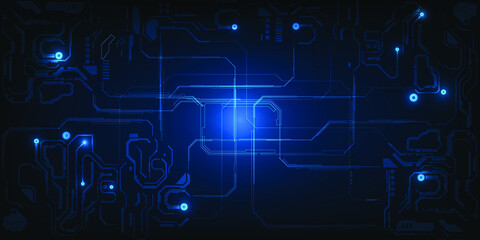 Hi tech digital technology background futuristic modern tech concept.Vector illustrations.