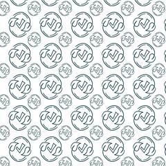 eco natural vector siple seamless pattern