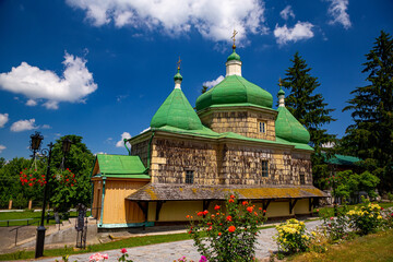 Wood Church Saint Michael's in Plyasheva - Battle of Berestechko place.