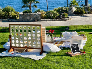 game themed party in the park