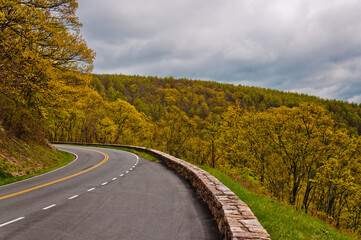 View From Skyline Drive, Shenandoah National Park, Virginia, USA