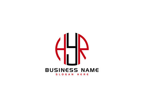 Creative HYR Logo Letter Vector Image Design For Your Business
