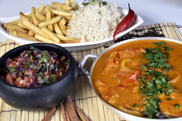 Brazilian Seafood Stew - Moqueca background