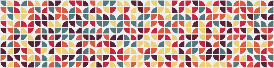 Abstract Geometric Pattern generative computational art illustration