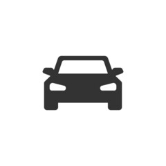 Car Symbol. Web Icon Logo Template Design Element.