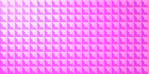 Pink geometric background. Mosaic tiles. Vector illustration. 