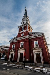 Fototapeta na wymiar First Presbyterian Church, Lancaster, Pennsylvania, USA