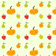 Fruit Tile Background Design Wallpaper