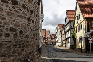 Gassen in der Altstadt von Alsfeld