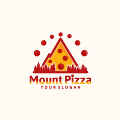 pizza logo design template for your business