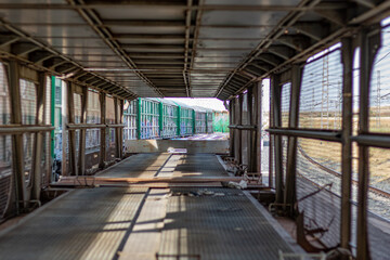 abandoned train station