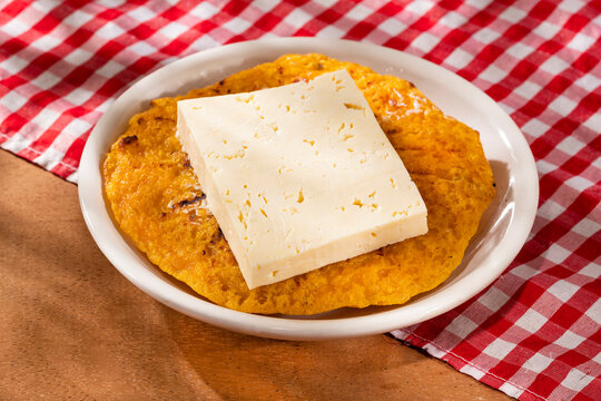 Arepa chocolo - Traditional Colombian food